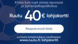 Ostamalla Ruudun tuet suomalaista jalkapallojuniorityötä ja omaa seuraasi