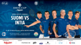 Suomen ja Intian välinen tennismaaottelu nähdään Ruudussa