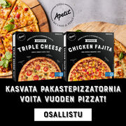 Voita vuoden pakastepizzat
